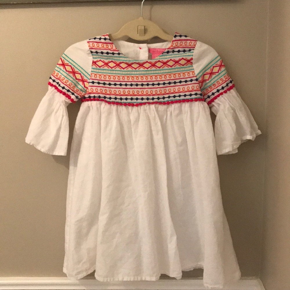 4t girls bell sleeve dress